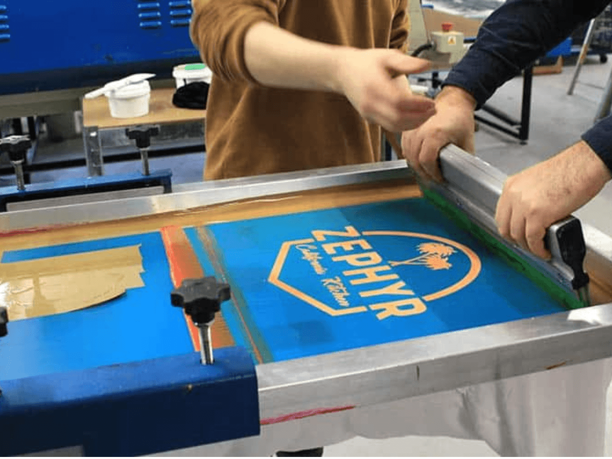 Silk screen printing