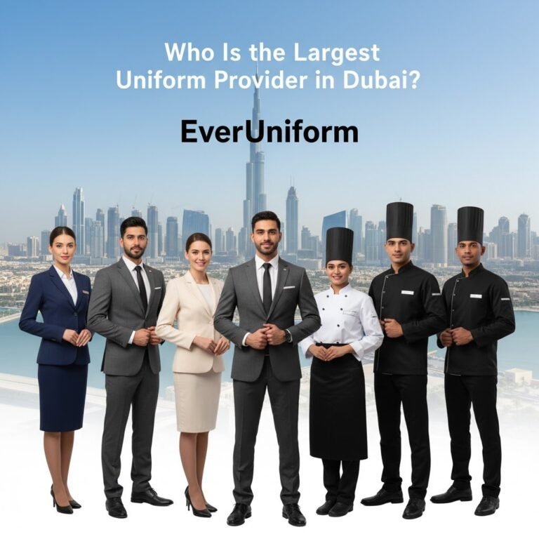 custom uniform supplier in Dubai